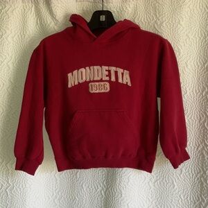Mondetta Burgundy Hoodie with Logo